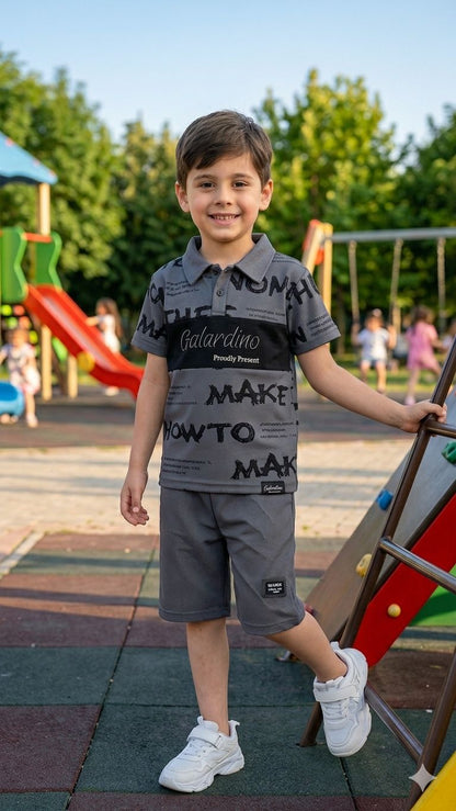 طقم صيفي للاولاد